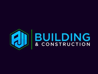AJI Building & Construction logo design by desynergy