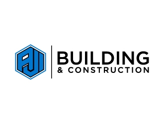 AJI Building & Construction logo design by desynergy
