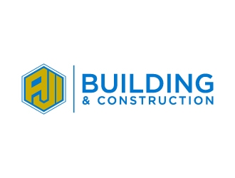 AJI Building & Construction logo design by desynergy
