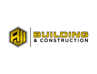 AJI Building & Construction logo design by desynergy