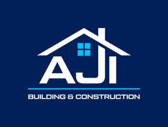 AJI Building & Construction logo design by ingepro