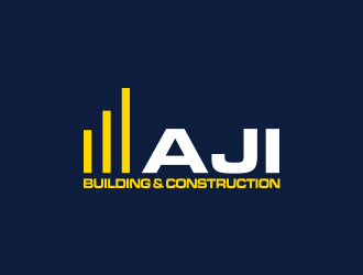 AJI Building & Construction logo design by creator_studios