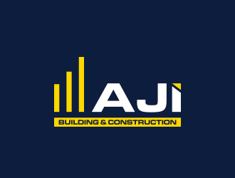 AJI Building & Construction logo design by creator_studios