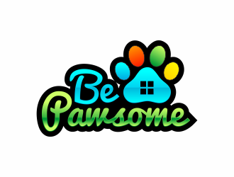 Be Pawsome logo design by hidro