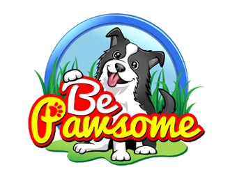 Be Pawsome logo design by ingepro