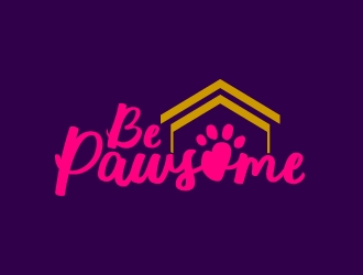 Be Pawsome logo design by josephope