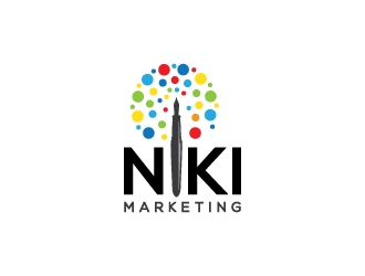 Niki Marketing logo design by zakdesign700