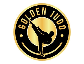 Golden Judo logo design by Suvendu