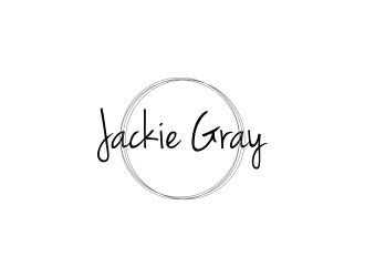 Jackie Gray logo design by haidar