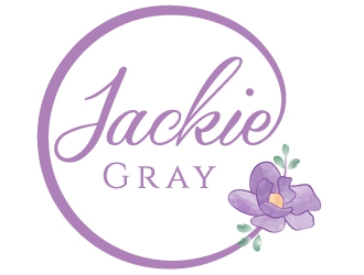 Jackie Gray logo design by MonkDesign