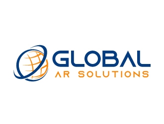 Global AR Solutions logo design by ElonStark