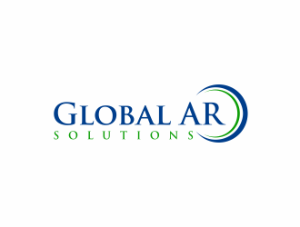 Global AR Solutions logo design by santrie