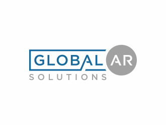 Global AR Solutions logo design by checx