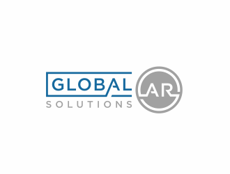 Global AR Solutions logo design by checx