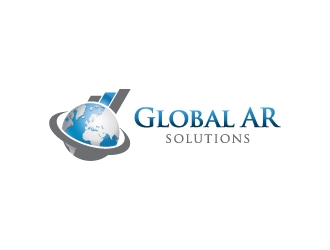 Global AR Solutions logo design by zakdesign700