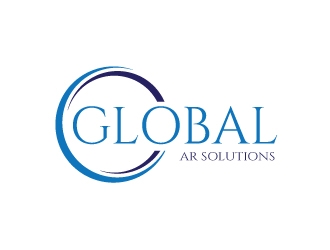 Global AR Solutions logo design by Upoops
