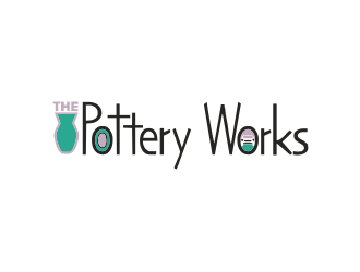 The PotteryWorks logo design by Diancox