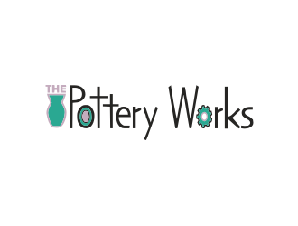 The PotteryWorks logo design by Diancox