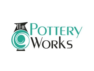 The PotteryWorks logo design by adwebicon