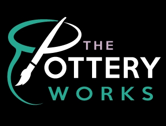 The PotteryWorks logo design by MonkDesign