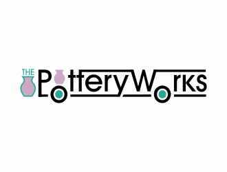 The PotteryWorks logo design by hidro