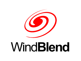 Wind Blend logo design by Coolwanz