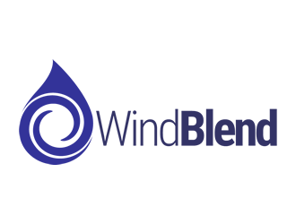 Wind Blend logo design by Coolwanz
