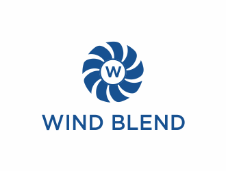 Wind Blend logo design by santrie