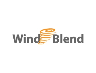 Wind Blend logo design by kasperdz