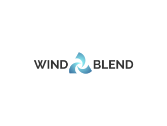 Wind Blend logo design by rezadesign