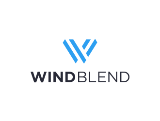 Wind Blend logo design by Orino