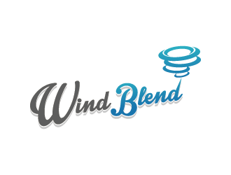 Wind Blend logo design by czars