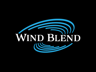 Wind Blend logo design by vinve
