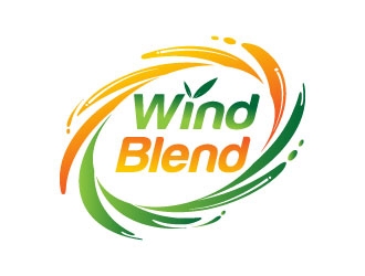 Wind Blend logo design by Suvendu