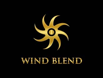 Wind Blend logo design by maserik