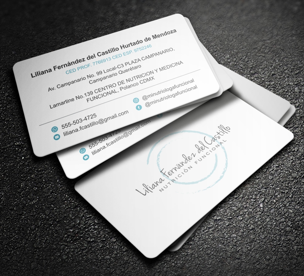 Liliana Fernández del Castillo logo design by Kindo