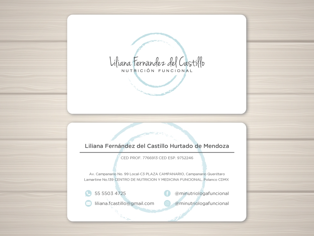 Liliana Fernández del Castillo logo design by labo