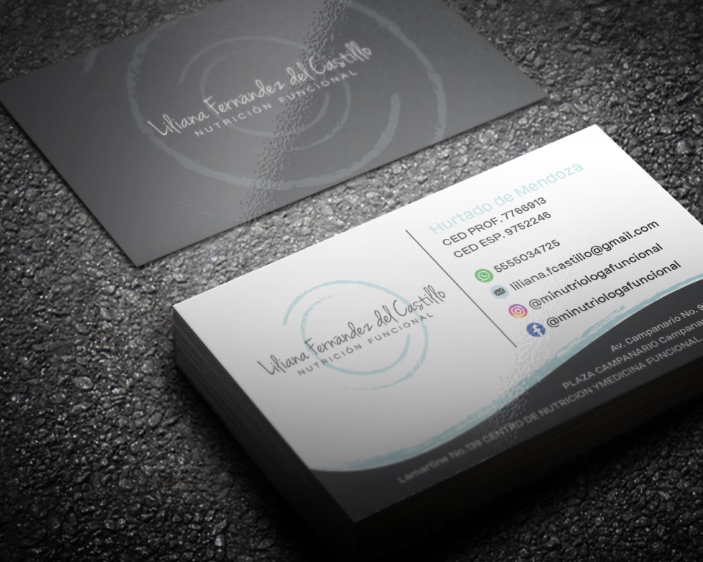 Liliana Fernández del Castillo logo design by Boomstudioz