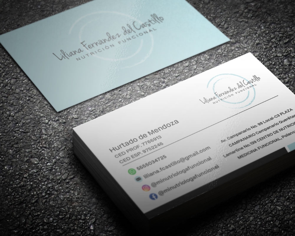 Liliana Fernández del Castillo logo design by Boomstudioz