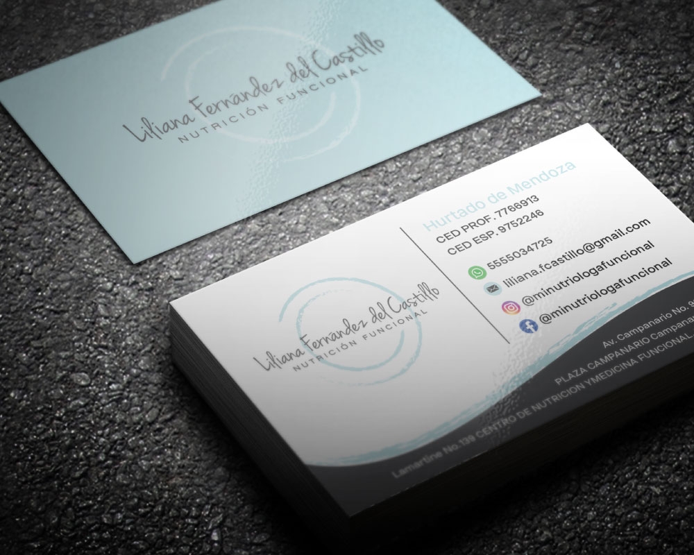 Liliana Fernández del Castillo logo design by Boomstudioz