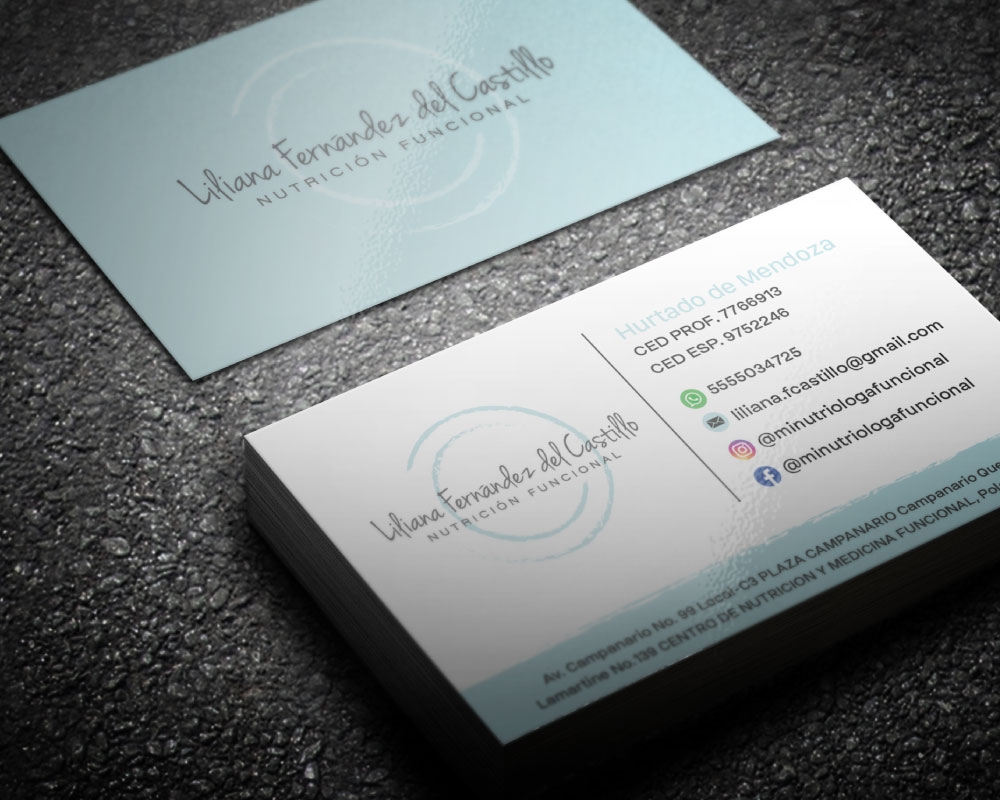 Liliana Fernández del Castillo logo design by Boomstudioz