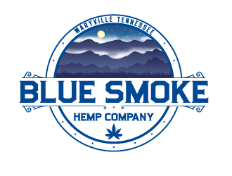 Blue Smoke Hemp Company logo design by Ultimatum