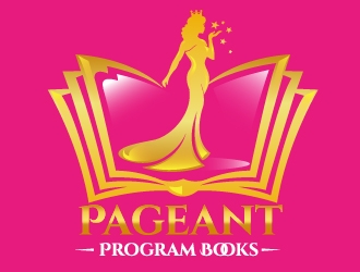 Pageant Program Books logo design by dorijo