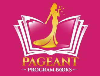 Pageant Program Books logo design by dorijo