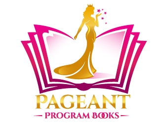 Pageant Program Books logo design by dorijo