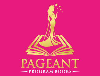 Pageant Program Books logo design by aldesign