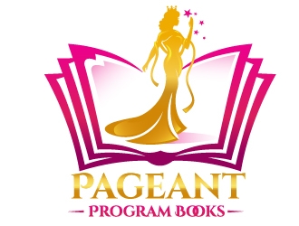 Pageant Program Books logo design by dorijo