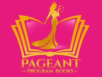 Pageant Program Books logo design by dorijo