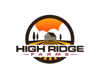High Ridge Farm logo design by tec343