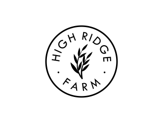 High Ridge Farm logo design by Panara
